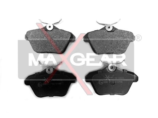 Bremsbelagsatz, Scheibenbremse MAXGEAR 19-0433