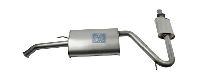 Mittel-/Endschalldämpfer DT Spare Parts 12.27150