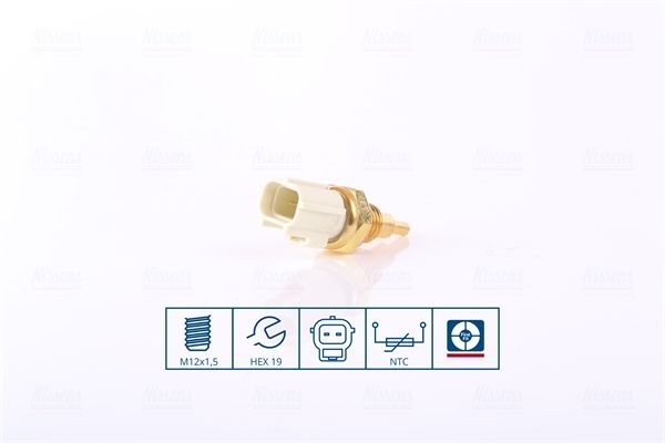 Sensor, Kühlmitteltemperatur NISSENS 207098