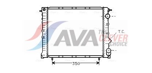 Kühler, Motorkühlung AVA QUALITY COOLING RT2054