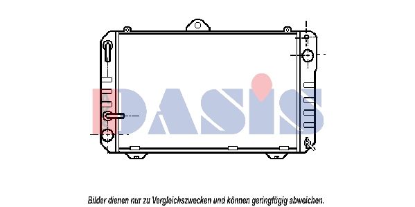 Kühler, Motorkühlung AKS DASIS 213190N