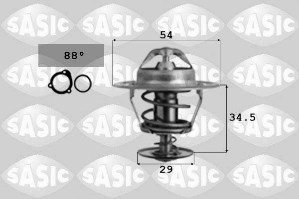 Thermostat, Kühlmittel SASIC 9000074