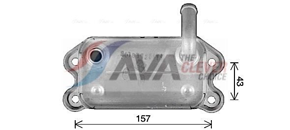Ölkühler, Motoröl AVA QUALITY COOLING VO3299
