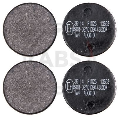 Bremsbelagsatz Scheibenfeststellbremse A.B.S. 36114