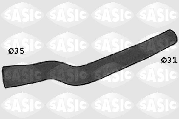 Kühlerschlauch SASIC SWH0401