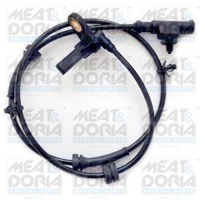 Sensor, Raddrehzahl MEAT & DORIA 90760