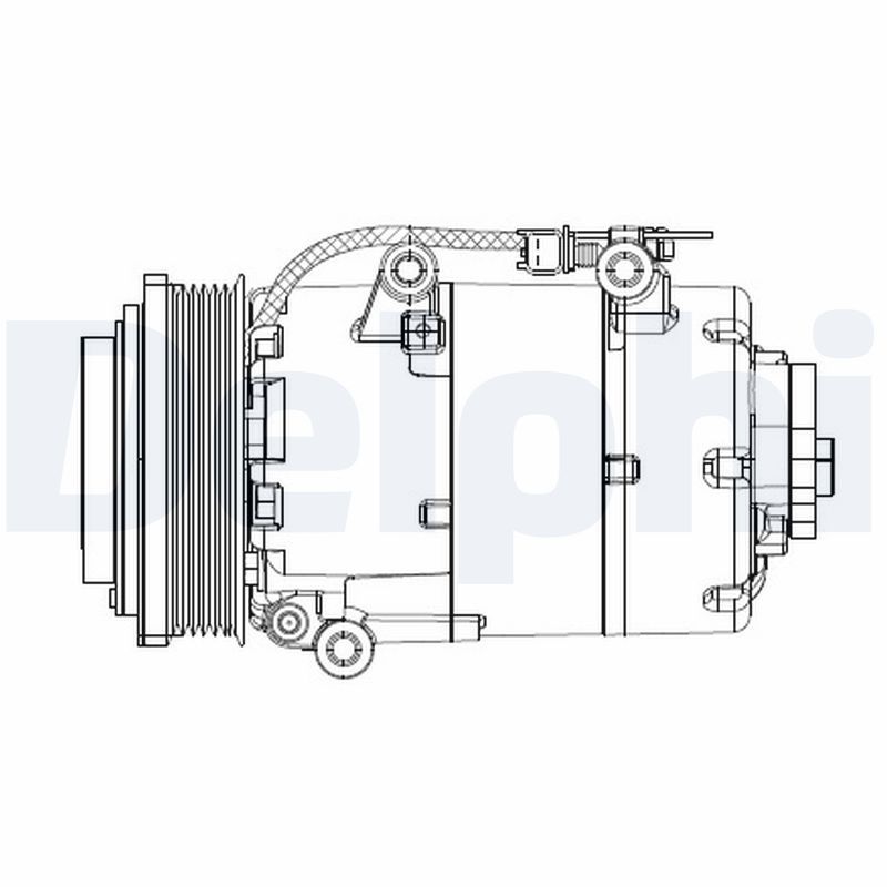 Kompressor, Klimaanlage DELPHI CS20358
