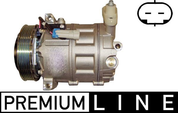 Kompressor, Klimaanlage MAHLE ACP1288000P
