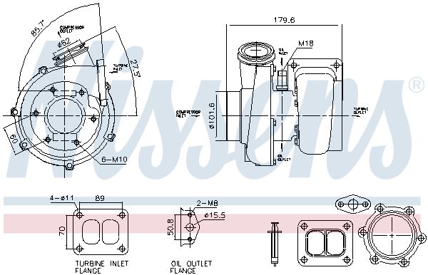 Lader, Aufladung NISSENS 93782