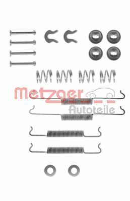 Zubehörsatz, Bremsbacken METZGER 105-0522