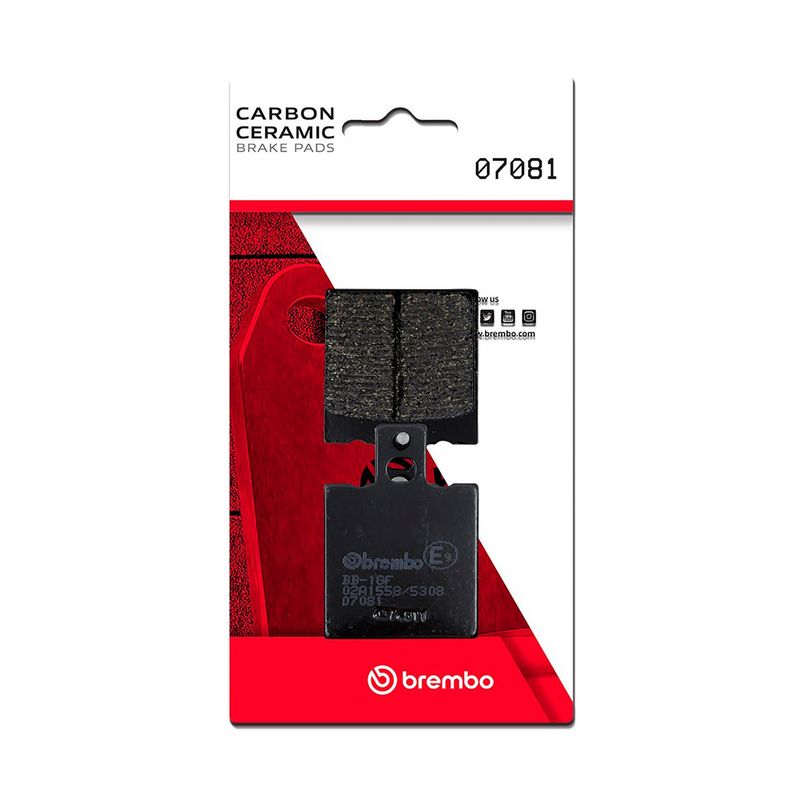 Bremsbelagsatz, Scheibenbremse BREMBO 07081