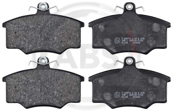 Bremsbelagsatz Bremsbeläge A.B.S. 36138