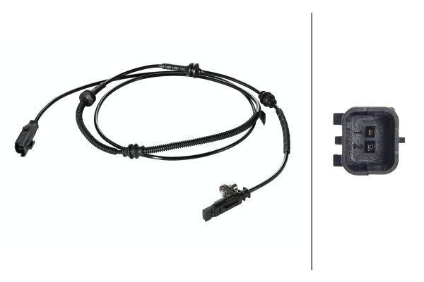 Raddrehzahlsensor ABS-Sensor HELLA 6PU 010 039-791