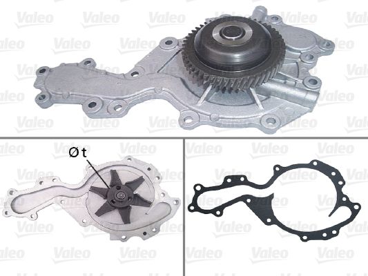 Wasserpumpe VALEO 506728
