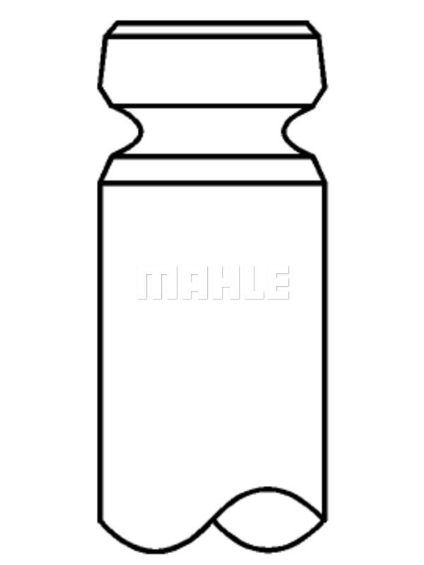 Utloppsventil MAHLE 213 VA 31787 000