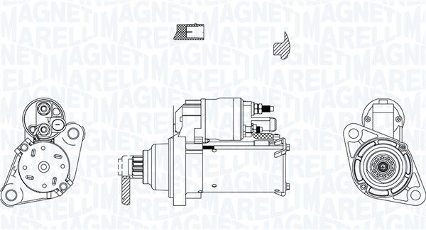 Starter MAGNETI MARELLI 063721324010