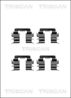 Zubehörsatz Scheibenbremsbelag TRISCAN 8105 141587