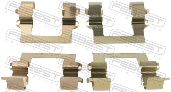 Zubehörsatz, Scheibenbremsbelag FEBEST 0403-CSF