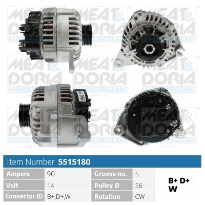 Generator MEAT & DORIA 5515180