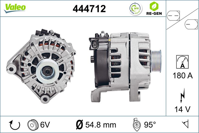 Lichtmaschine Generator VALEO 444712