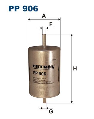 Kraftstofffilter FILTRON PP 906