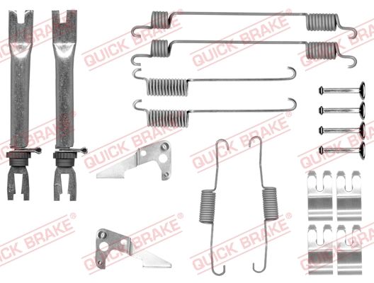 Zubehörsatz, Bremsbacken QUICK BRAKE 105-0030S-02