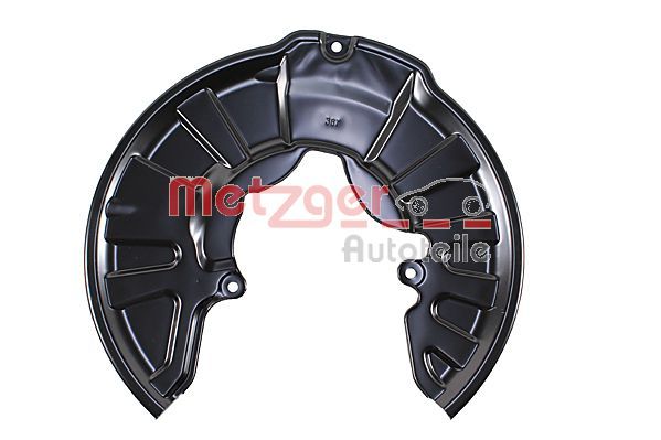 Spritzblech, Bremsscheibe METZGER 6115491