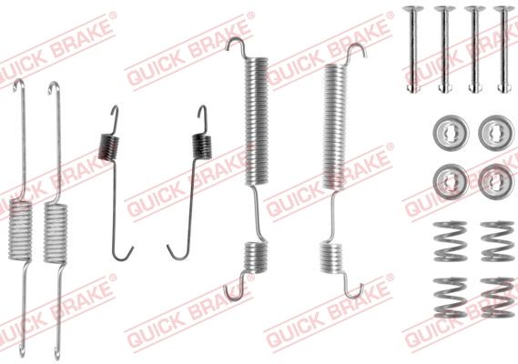 Zubehörsatz, Bremsbacken QUICK BRAKE 105-0822