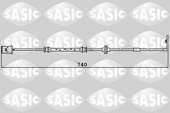 Warnkontakt, Bremsbelagverschleiß SASIC 6236027