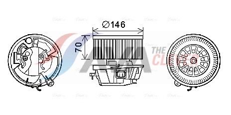 Innenraumgebläse AVA QUALITY COOLING CN8296