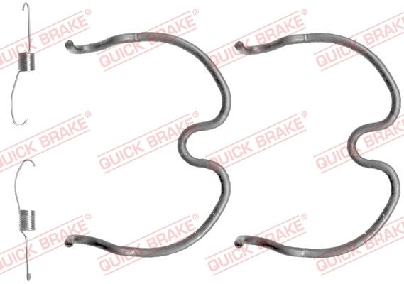 Zubehörsatz, Bremsbacken QUICK BRAKE 105-0837