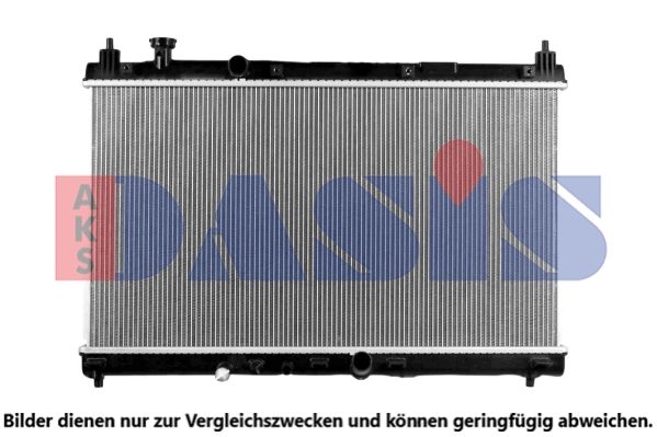 Kühler, Motorkühlung AKS DASIS 100096N