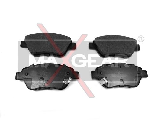 Bremsbelagsatz, Scheibenbremse MAXGEAR 19-0522
