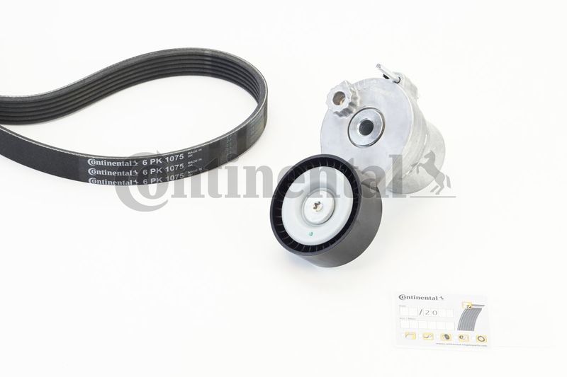 Keilrippenriemensatz CONTINENTAL CTAM 6PK1075K1
