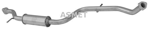 Mittelschalldämpfer ASMET 26.011