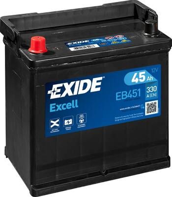 Starterbatterie EXIDE EB451