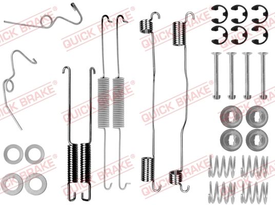 Zubehörsatz, Bremsbacken QUICK BRAKE 105-0624