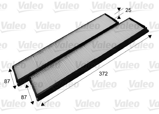 Filter, kupéventilation VALEO 715684