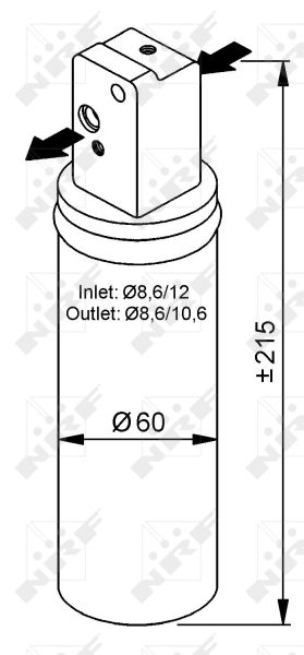 Trockner, Klimaanlage NRF 33139
