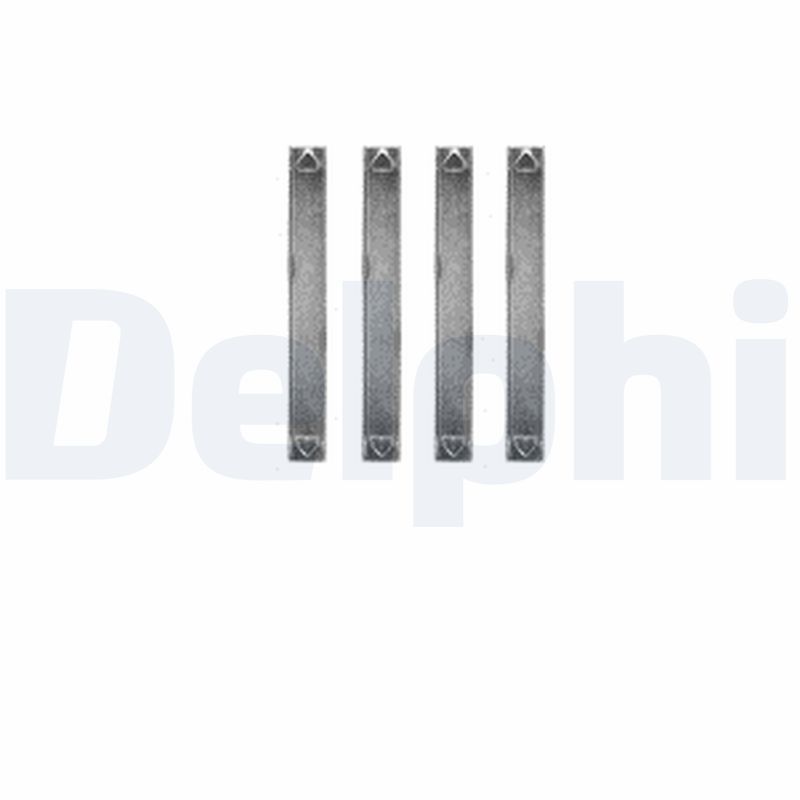 Zubehörsatz, Scheibenbremsbelag DELPHI LX0606