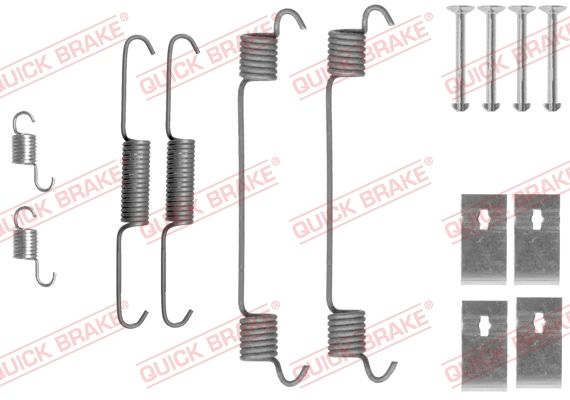 Zubehörsatz, Bremsbacken QUICK BRAKE 105-0860