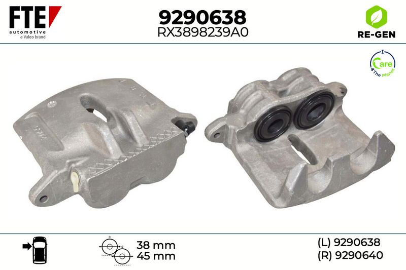 Bremssattel FTE 9290638