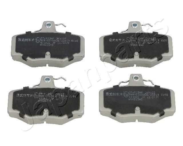 Bremsbelagsatz Bremsbeläge JAPANPARTS PP-015AF