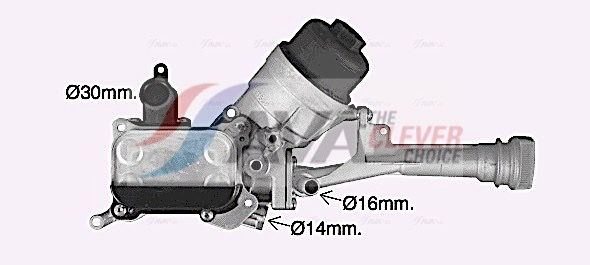 Ölkühler, Motoröl AVA QUALITY COOLING FT3478H