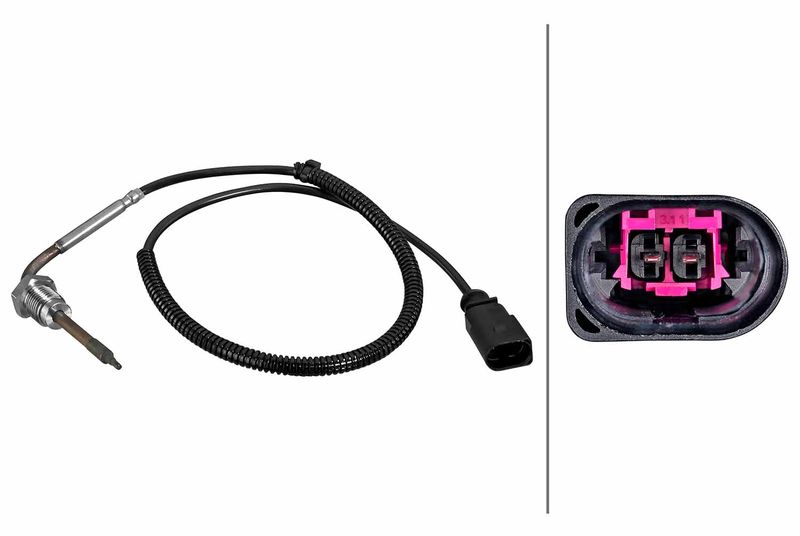 Sensor Abgastemperatur HELLA 6PT 010 376-801