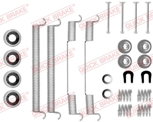 Zubehörsatz, Bremsbacken QUICK BRAKE 105-0543