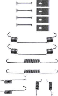 Zubehörsatz, Bremsbacken TEXTAR 97006100