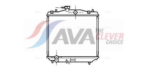 Kühler, Motorkühlung AVA QUALITY COOLING SU2021
