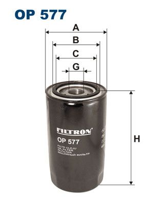 Oljefilter FILTRON OP 577