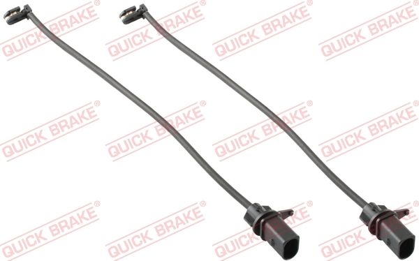 Warnkontakt, Bremsbelagverschleiß QUICK BRAKE ws 0302 a
